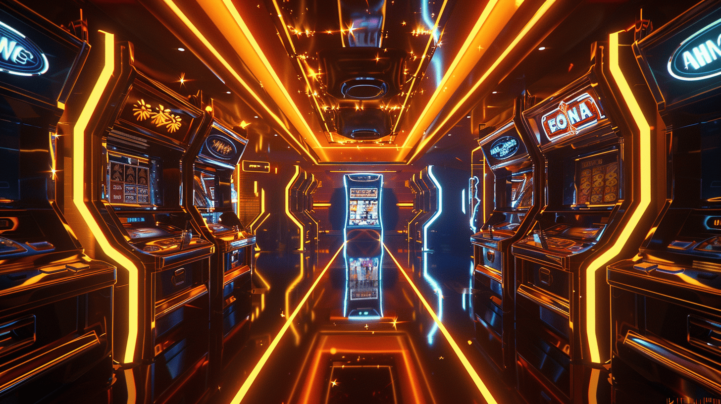 Pin-Up Futuristic casino design